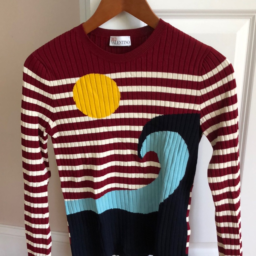 Valentino striped sweater